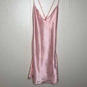VS Low Back Satin Chemise